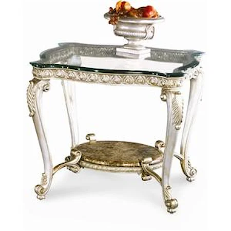 Silver Palace End Table